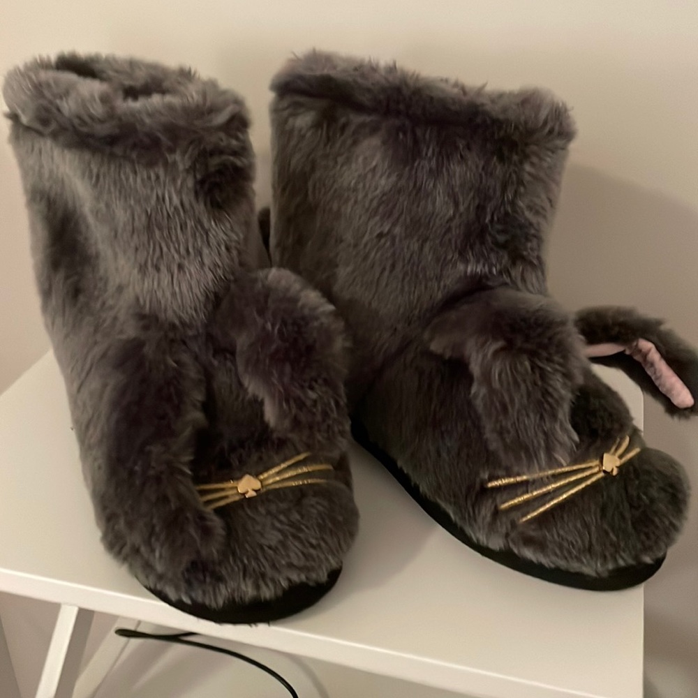 kate spade new york Women's Bethie Slipper (bunny slipper)